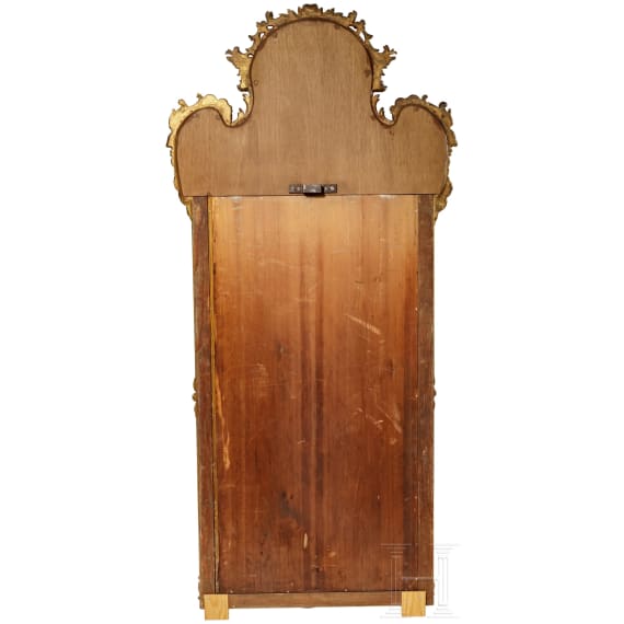 Gro&szlig;er Spiegel im Louis XV-Stil, deutsch, 20. Jhdt.