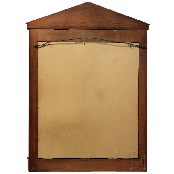 Gro&szlig;er Wandspiegel im Biedermeier-Stil, deutsch, 20. Jhdt.