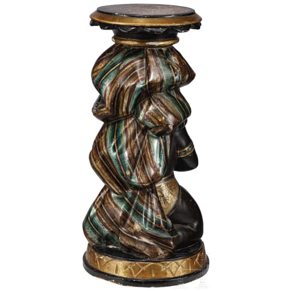 Blumens&auml;ule im &auml;gyptischen Stil, Venedig, Mitte 19. Jhdt.