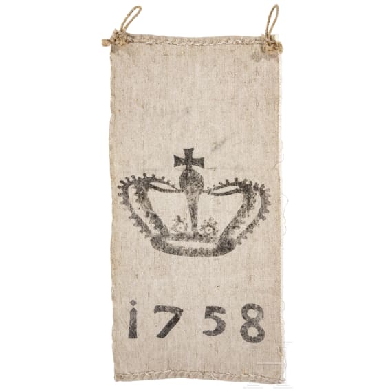 Jagdlappen, Hessen, datiert 1758