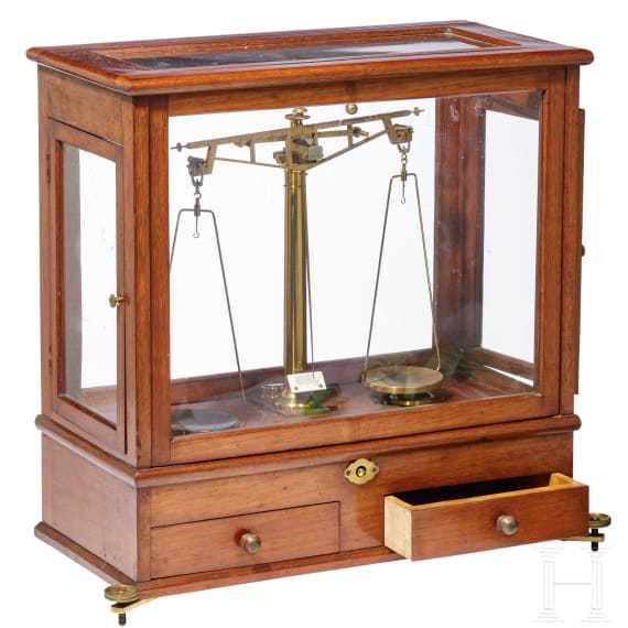 Apothekerfeinwaage, deutsch, um 1920