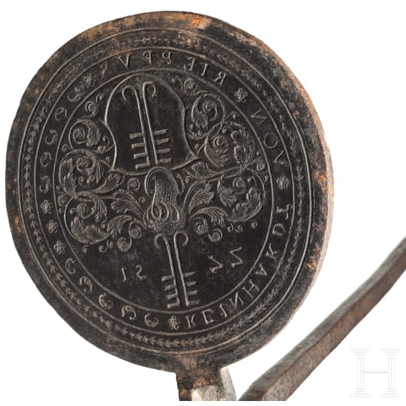 Waffeleisen, deutsch, datiert 1572