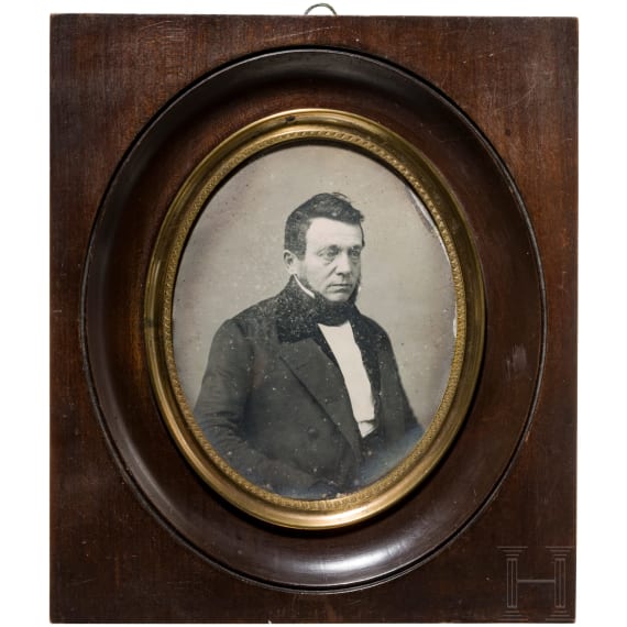 Gro&szlig;e Daguerreotypie, Victor Plumier, Frankreich, um 1850