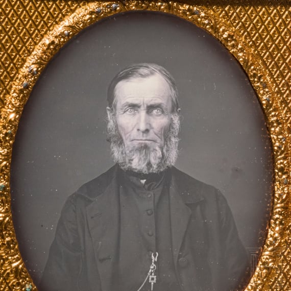 Ein Paar Daguerreotypien, England/ USA, um 1850/60