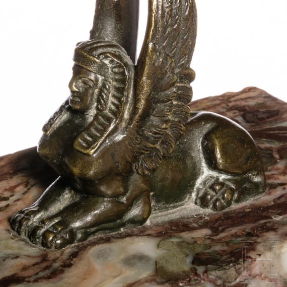 Briefbeschwerer mit Sphinx, Frankreich, 19. Jhdt.