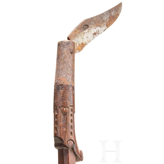 Schultermesser, s&uuml;ddeutsch, 1. H&auml;lfte 18. Jhdt.
