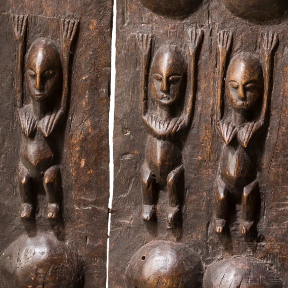 Kornkammer-T&uuml;r der Dogon, Mali