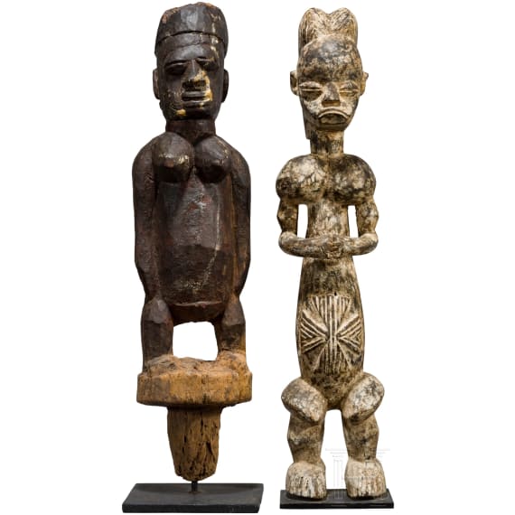 Zwei gro&szlig;e Figuren, Afrika