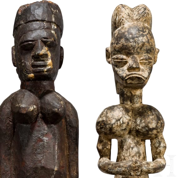Zwei gro&szlig;e Figuren, Afrika