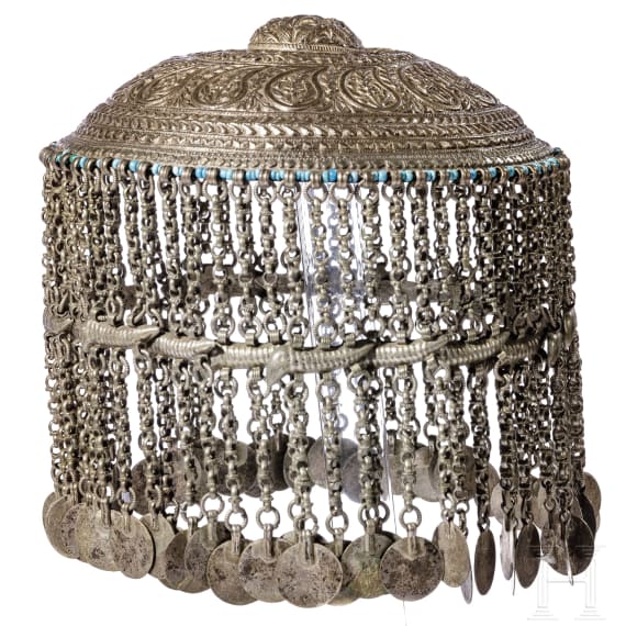 Kopfschmuck, Afghanistan, um 1900