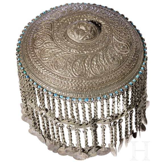 Kopfschmuck, Afghanistan, um 1900
