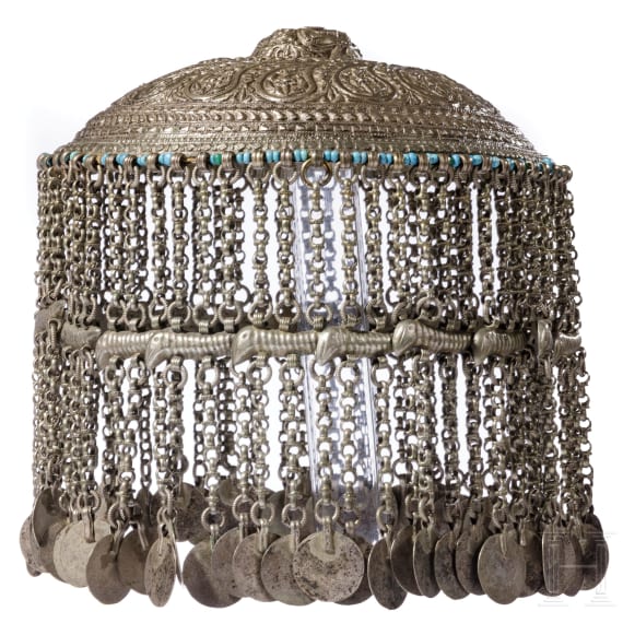 Kopfschmuck, Afghanistan, um 1900