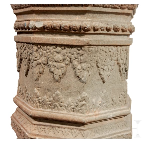 Palasts&auml;ule der Khmer, Kambodscha, 11. Jhdt.