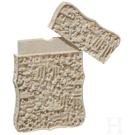 Visitenkarten-Etui, China, um 1900