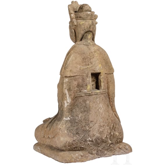 Gro&szlig;e Guanyin-Steinskulptur, China