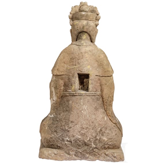 Gro&szlig;e Guanyin-Steinskulptur, China