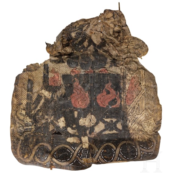 Gro&szlig;e Nang Luang-Schattenspielfigur, Thailand, fr&uuml;hes 20. Jhdt.