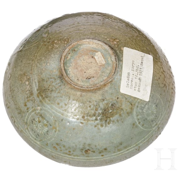 Seladon-Schale, Korea, Koryo-Dynastie, 14. Jhdt.
