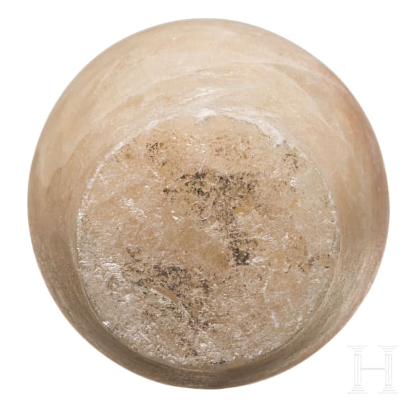 Alabaster-Kanope, alt&auml;gyptisch, 2. - 1. Jtsd. v. Chr.