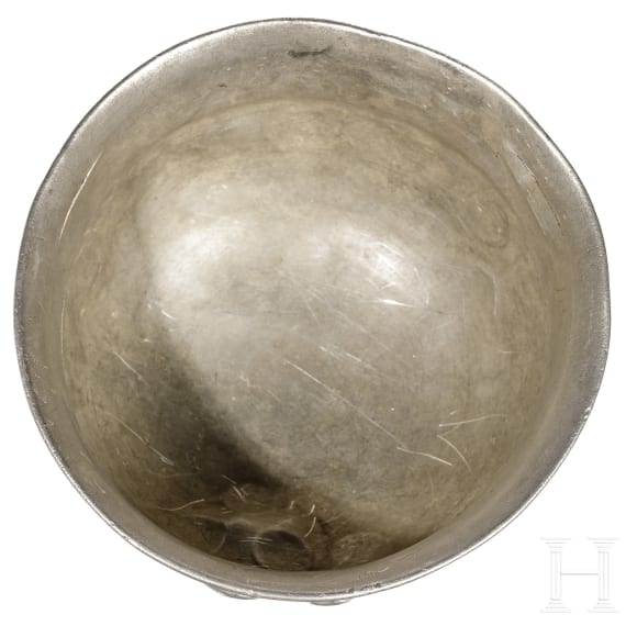 Silberschale mit Noppendekor, Vorderer Orient, fr&uuml;hach&auml;menidisch, 5. Jhdt. v. Chr.