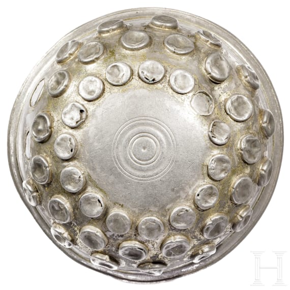 Silberschale mit Noppendekor, Vorderer Orient, fr&uuml;hach&auml;menidisch, 5. Jhdt. v. Chr.