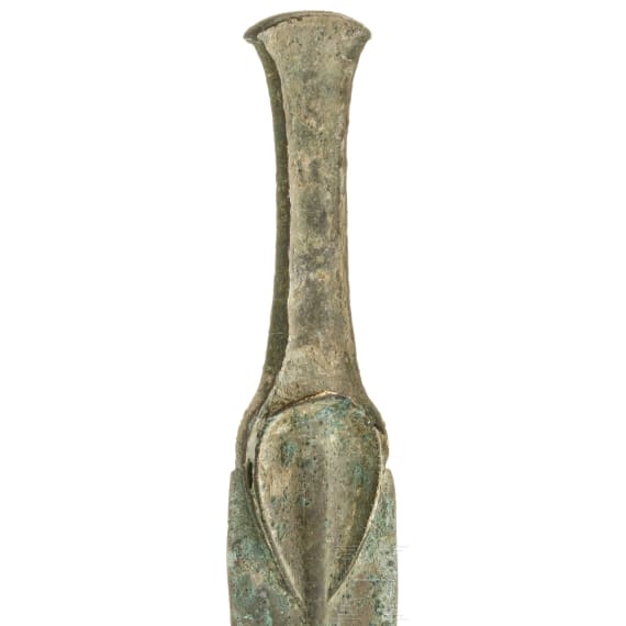 Gro&szlig;er Randleistendolch, Luristan, Westiran, 12. - 11. Jhdt. v. Chr.