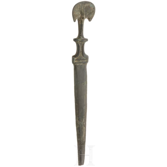 Vollgriffdolch mit F&auml;chergriff, Luristan, 12. -11. Jhdt. v. Chr.