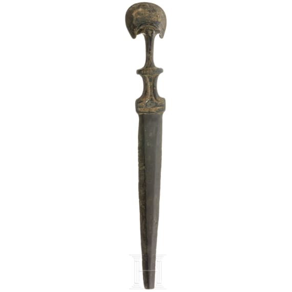 Vollgriffdolch mit F&auml;chergriff, Luristan, 12. -11. Jhdt. v. Chr.