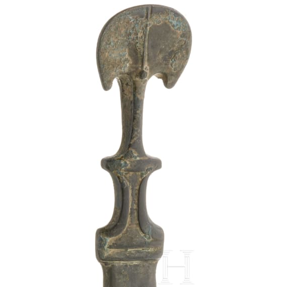 Vollgriffdolch mit F&auml;chergriff, Luristan, 12. -11. Jhdt. v. Chr.