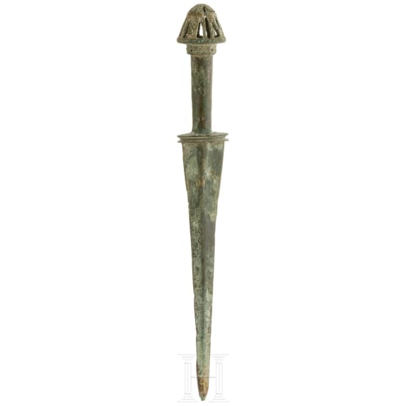 Dolch mit durchbrochenem Knauf, Westiran, Luristan, 12. - 11. Jhdt. v. Chr.