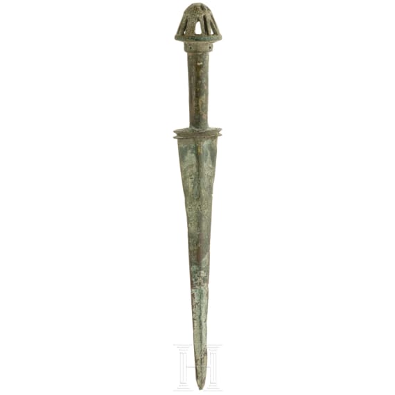 Dolch mit durchbrochenem Knauf, Westiran, Luristan, 12. - 11. Jhdt. v. Chr.