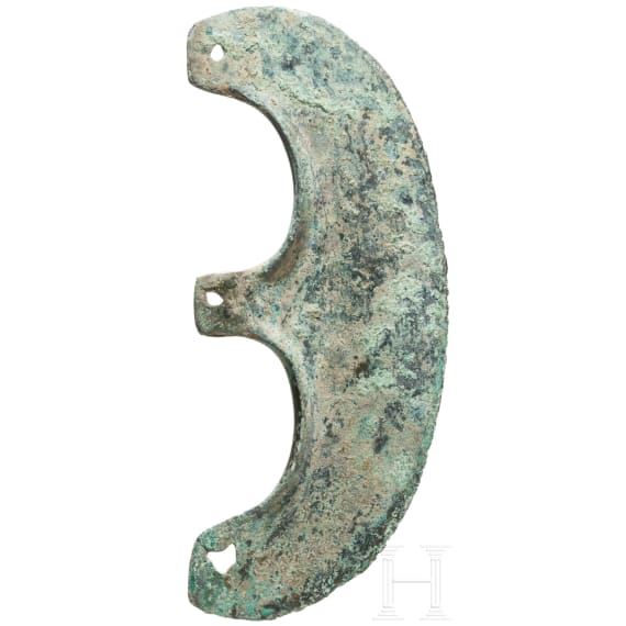 Axtblatt, Bronze, Luristan, Westiran, Ende 3. Jtsd. v. Chr.