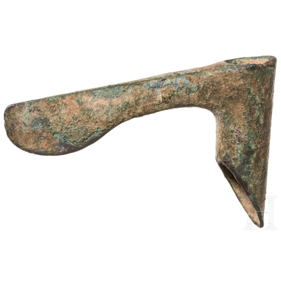 T&uuml;llenaxt mit abgeschr&auml;gtem unteren Abschluss, Luristan, Westiran, circa 2500 v. Chr.