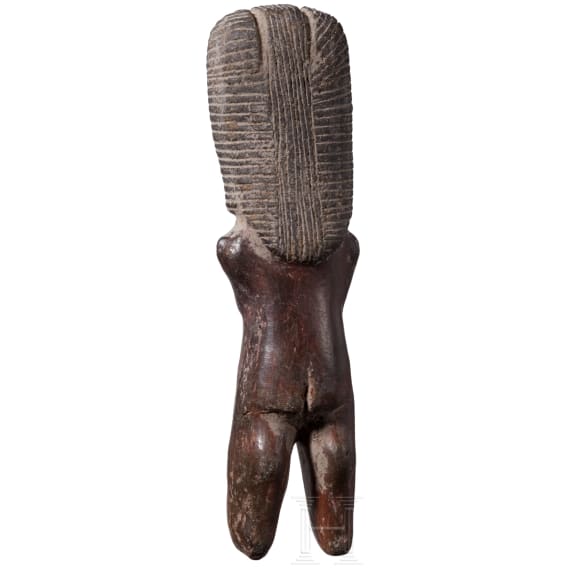 Kleinterrakotta in Form einer Fl&ouml;tenspielerin, Valdivia-Kultur, Ecuador, ca. 2500 &ndash; 2000 v. Chr.
