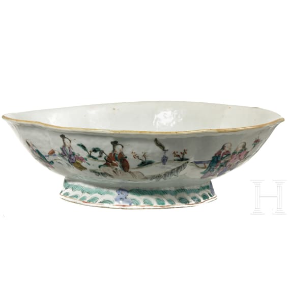Porzellanschale, China, 19. Jhdt.