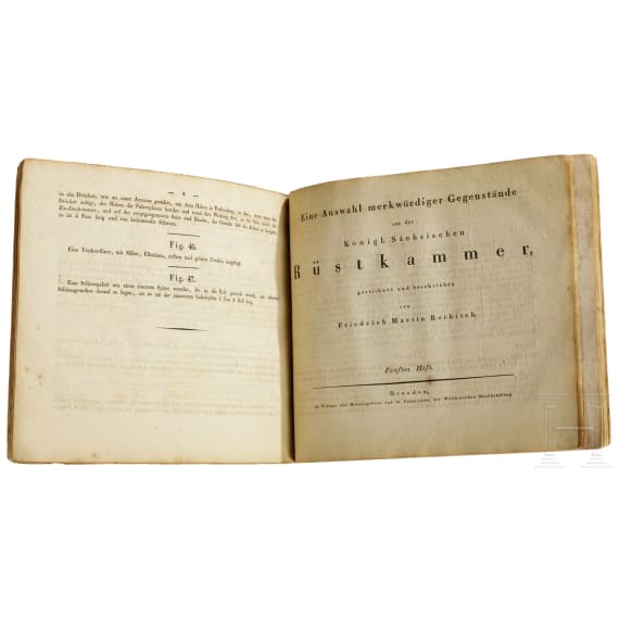 F. M. Reibisch - "Königlich Sächsische Rüstkammer", 2nd improved edition, Dresden 1826