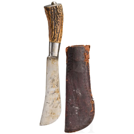 A German butcher's axe, 17th/18th century