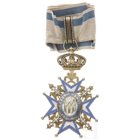 Serbia - a St. Sava Order 3rd class for commanders, until 1941