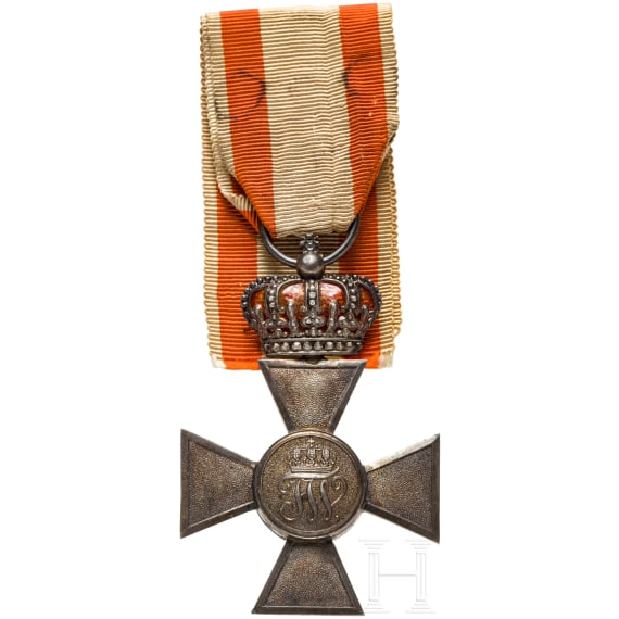 Red Eagle Order 4th class with the royal crown, document