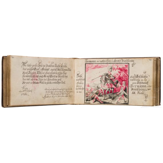 A register of the student Johann Gotthelf Herrmann, 1758 - 1770