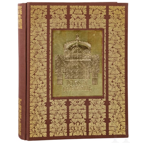 A magnificent volume "German Memorial Hall" by Prof. Dr. Pflugk-Harttung, circa 1905