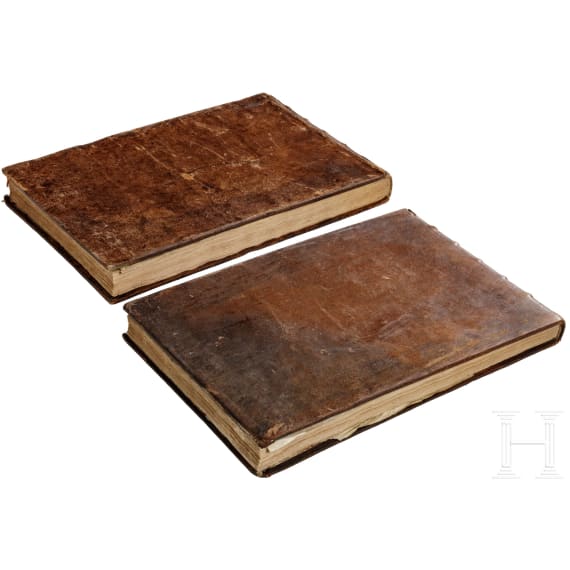 Hübner, Johann: "Genealogical Tables" (transl.), volumes 3 + 4, 1728/1733