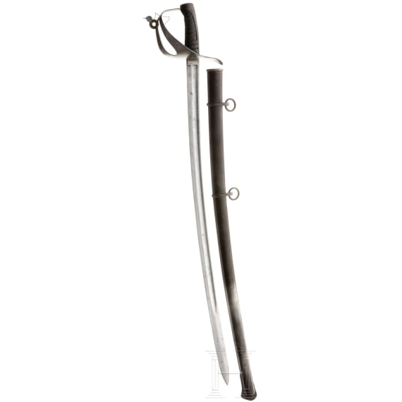 A Danish cavalry sabre M 1853 with Prussian loot blade