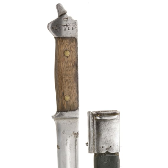 A Danish bayonet M 1889, circa 1890
