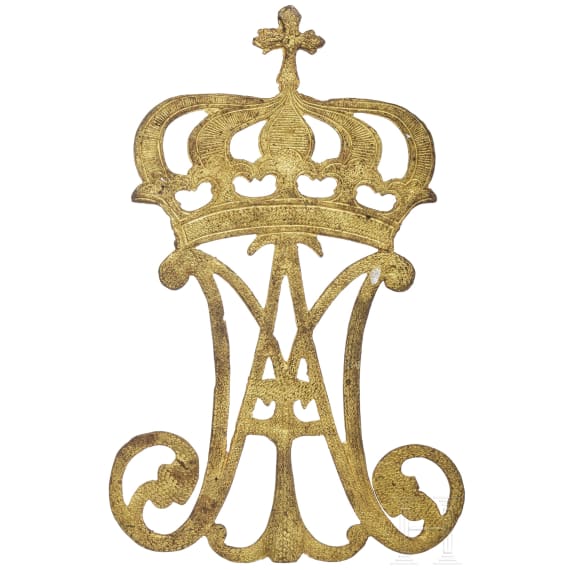 A French cipher "AM", circa 1780