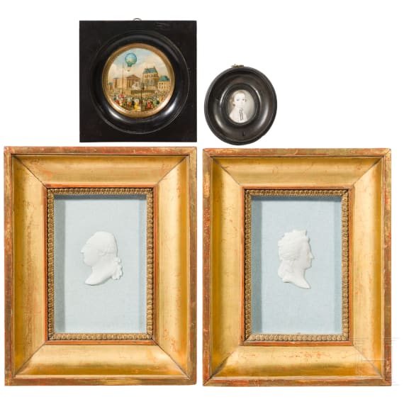 Four miniatures, 18th and 19th century
