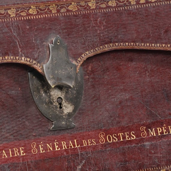 A representative Leather Portfolio of Louis François Legrand, Secretary General of the Imperial Mail, 1804 - 1815