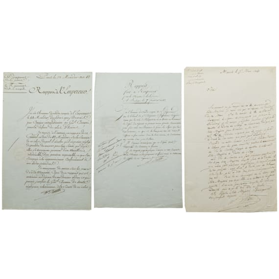 A letter from Marshal Berthier to Napoleon, Munich, 15.3.1806