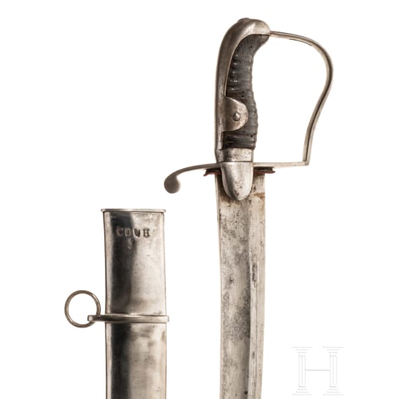 A cavalry sabre pattern 1796