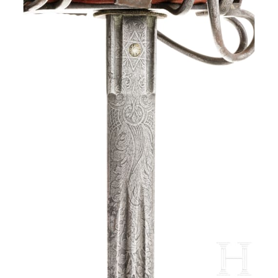 A pattern 1828 broadsword for officers of Highland regiments